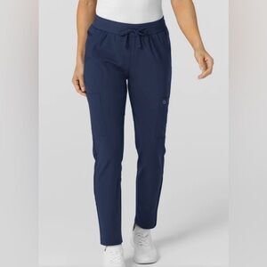 Wink W123 Women's Flex-n-Reach Track Scrub Pant Medium Petite